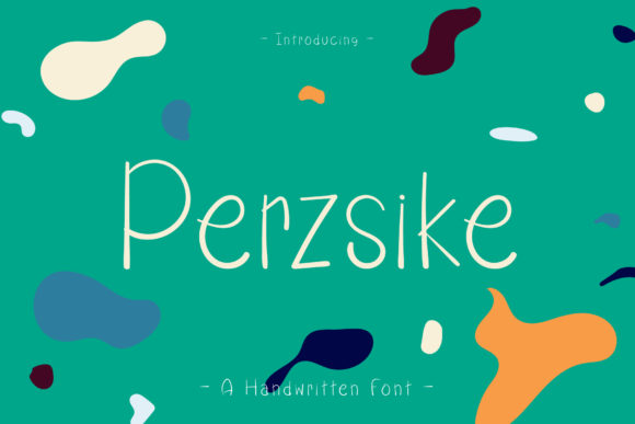 Perzsike Font Poster 1