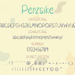 Perzsike Font Poster 3