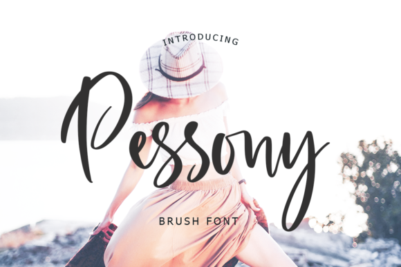 Pessony Font Poster 1