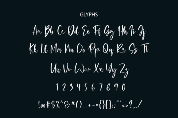 Pessony Font Poster 6