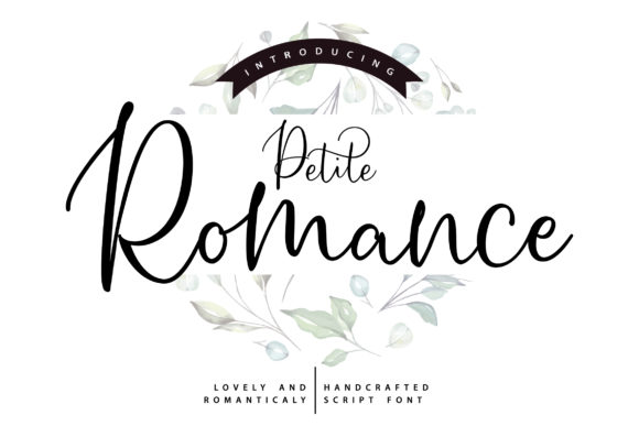 Petite Romance Font Poster 1