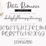 Petite Romance Font Poster 10