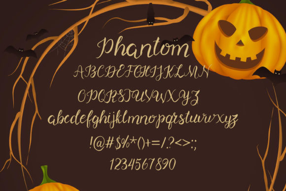 Phantom Font Poster 2