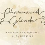 Pharmacist Glinda Font Poster 1