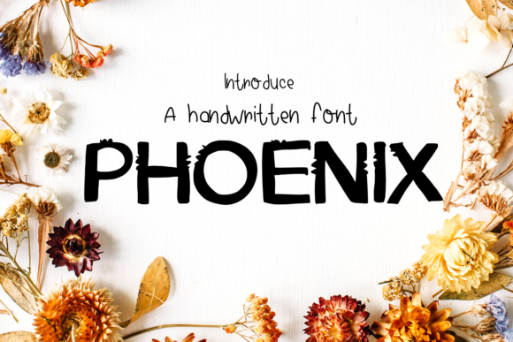 Phoenix Font Poster 1