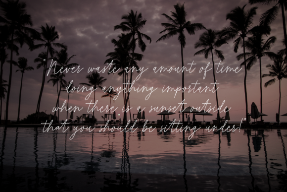 Photomark Signature Font Poster 6