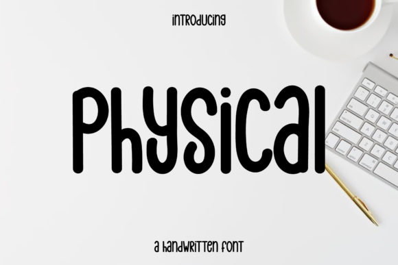 Physical Font Poster 1