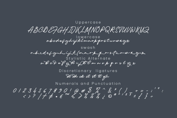 Piedmont Font Poster 12