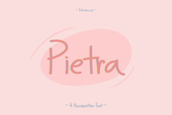 Pietra Font Poster 1