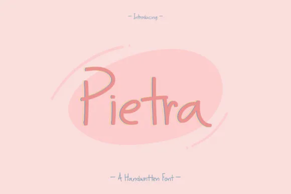 Pietra Font Pietra Font Poster 1