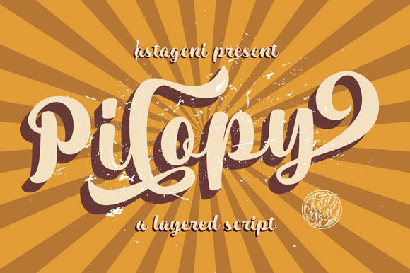 Pilopy Font Poster 1