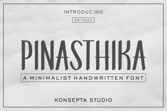 Pinasthika Font Poster 1