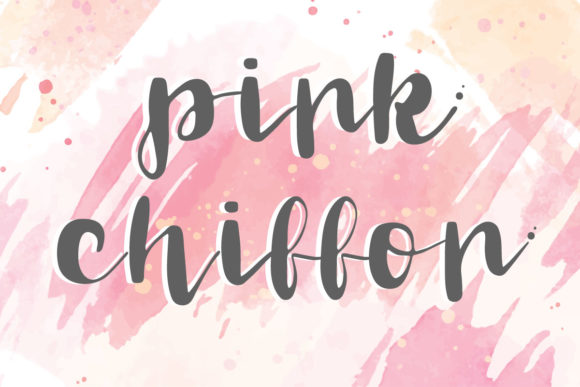 Pink Chiffon Font
