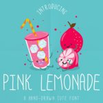 Pink Lemonade Font Poster 1