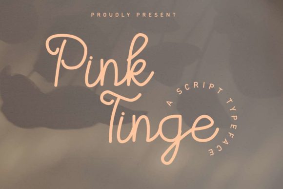 Pink Tinge Font