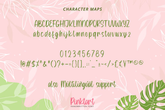 Pinktart Font Poster 8
