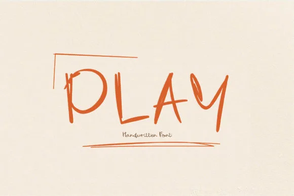 Play Font Play Font Poster 1