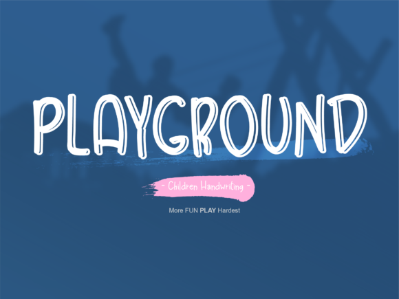 Playground Font Poster 1