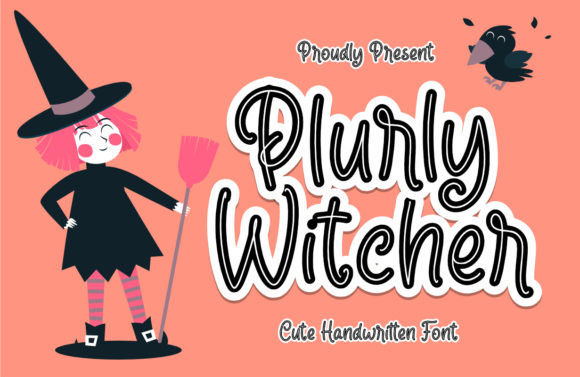 Plurly Witcher Font Poster 1