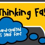 PN Thinking Fast Font Poster 1