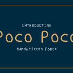 Poco Poco Font Poster 1