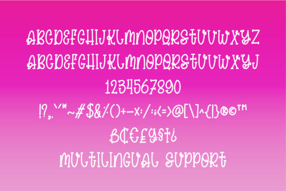 Pokis Cake Font Poster 6