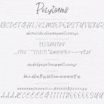 Polytones Font Poster 6