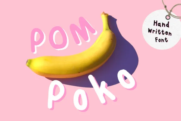 Pom Poko Font Pom Poko Font Poster 1