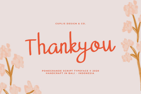 Pomegrande Font Poster 13