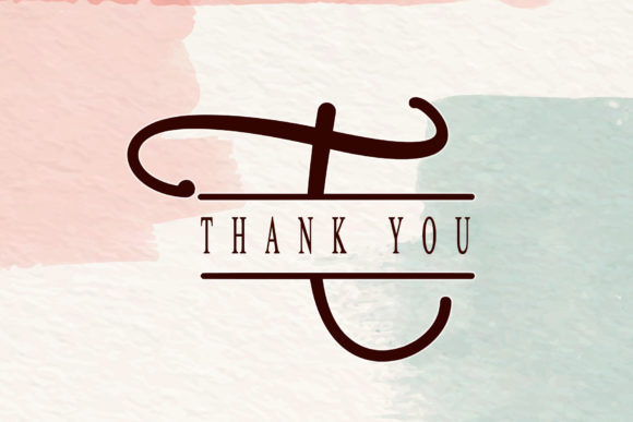 Poppy Monogram Font Poster 7