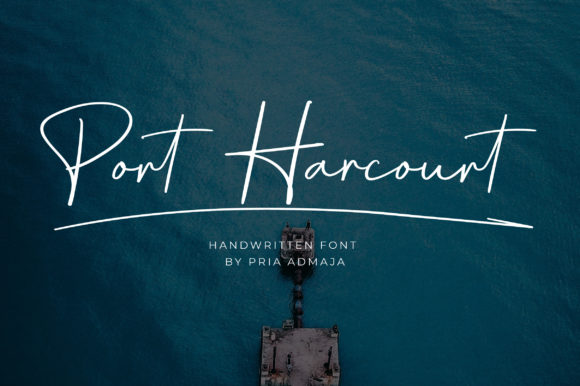 Port Harcourt Font Poster 1