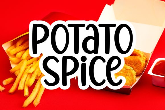 Potato Spice Font Poster 1
