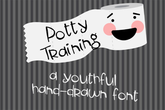 Potty Training Font Poster 1