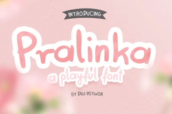 Pralinka Font Pralinka Font Poster 1