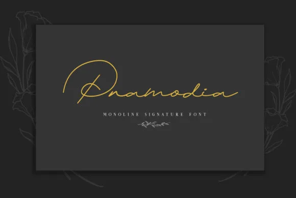 Pramodia Font Poster 1