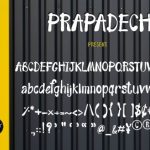 Prapadech Font Poster 5
