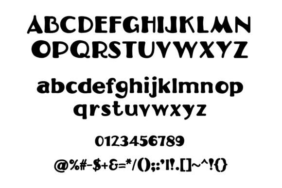 Pretty Font Poster 3