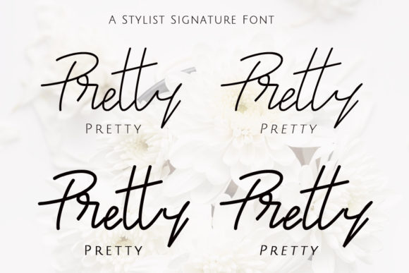 Pretty Font Poster 2