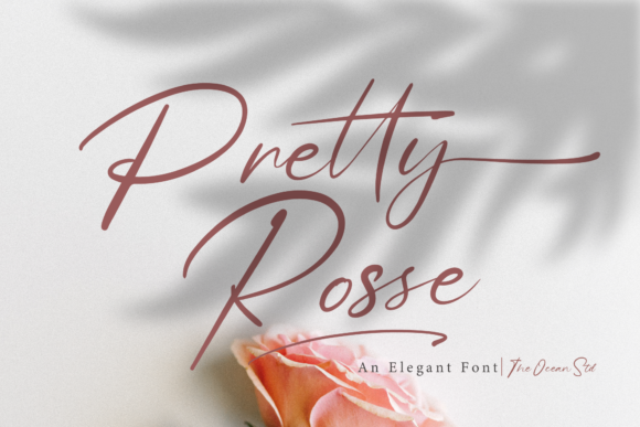 Pretty Rosse Font Pretty Rosse Font Poster 1