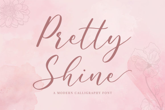 Pretty Shine Font