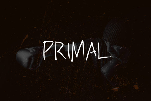 Primal Font Poster 1