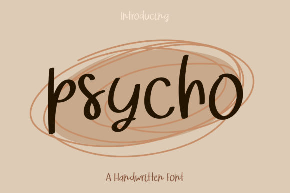 Psycho Font Poster 1