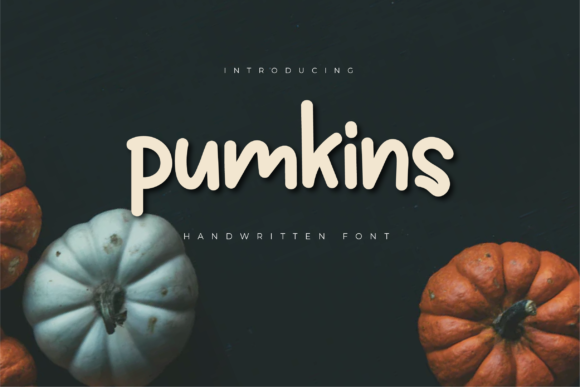 Pumkins Font Poster 1