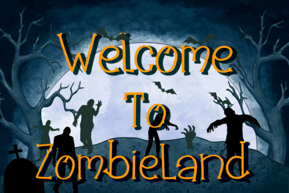 Pumpkin Jack Font Poster 2