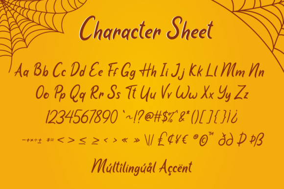 Pumpkin Web Font Poster 6