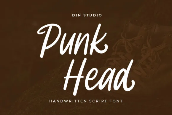 Punk Head Font Poster 1