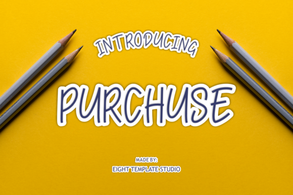 Purchuse Font Poster 1