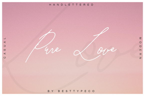 Pure Love Font