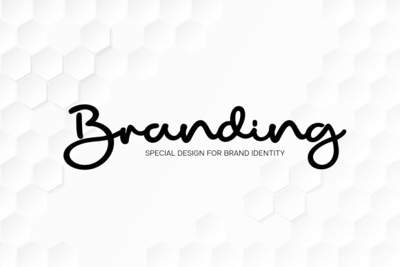 Pureline Font Poster 3