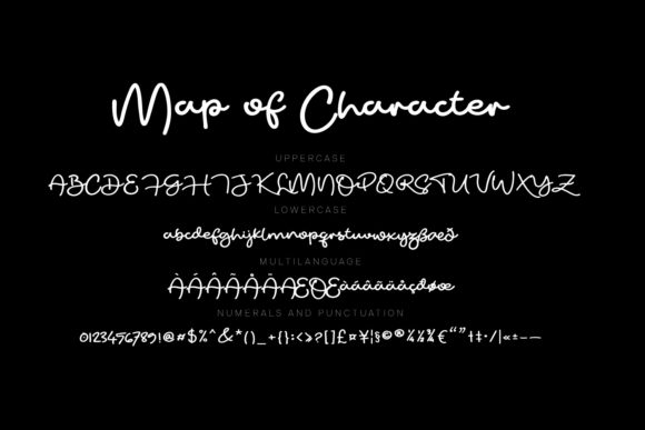 Pureline Font Poster 10